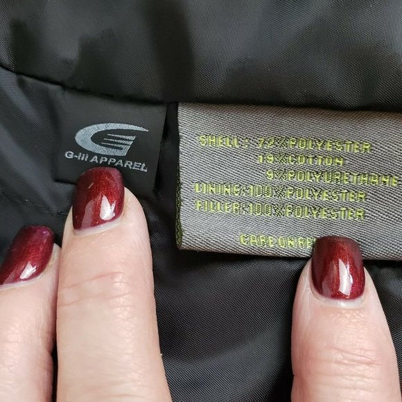 Kenneth Cole Reaction Womens Black Long Sleeve Collared‎ Coat Jacket Size Large - Picture 7 of 8